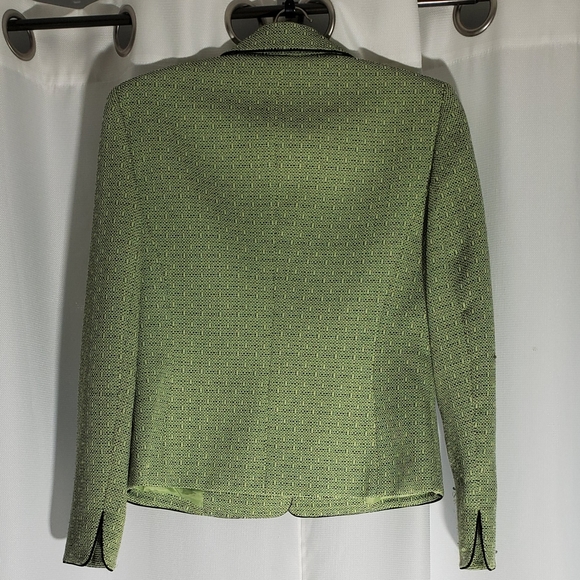Jones Studio Separates Blazer Jacket / Avocado Tweedy Pattern - Picture 2 of 6
